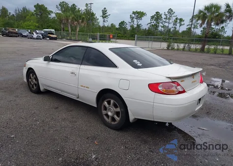 2002 Toyota Camry Solara Sle V6 from USA, damaged, VIN 2T1CF22P12C589229